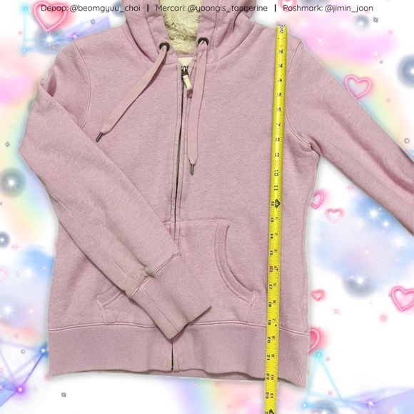 Lilac fuzzy zip up jacket ✨ - Picture 4 of 5